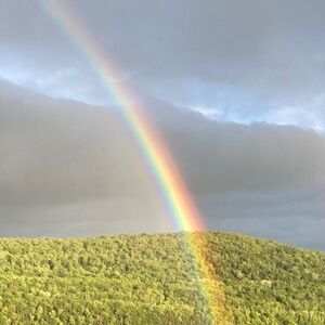 Amazing Rainbow on Otsego Lake, Cooperstown NY